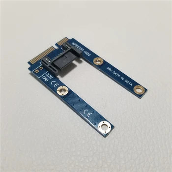 mSATA Bandymo Kortelės SSD su SATA Kietąjį Dirve Konverteris Valdybos Kietąjį Diską Full High Adapterio plokštę Mėlyna