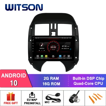 WITSON Android 10.0 AUTOMOBILIŲ DVD SISTEMOS, skirtos NISSAN SUNNY 2011 car dvd player nuorodą/DAB/OBD parama