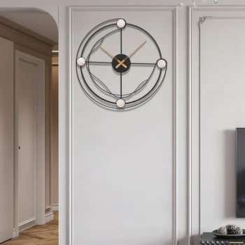Tylus, Stilingas, Didelis Sieninis Laikrodis Dekoratyvinis Stilingas neįprastas Modernaus Dizaino Sieninis Laikrodis Horloge Murale Namų Projektavimas Exsuryse