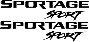 Už 2vnt/Pora Kia Sportage Sportas apatinės galinės durys, lipdukai, lipdukas grafika