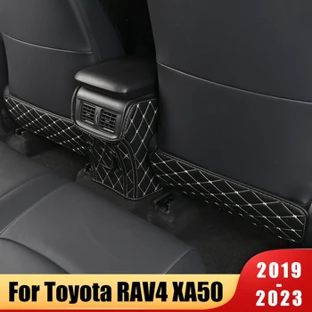 Odos Anti-Vaiko-Kick Padas Toyota RAV4 RAV 4 XA50 2019-2021 2022 2023 Automobilių Vandeniui Sėdynės atlošo Raštas Apima Priedai