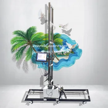 Automatinis sienų tapybos mašina geriausios kainos JADE 3D Vertikalią skaitmeninės tiesioginio spausdintuvo gamintojas