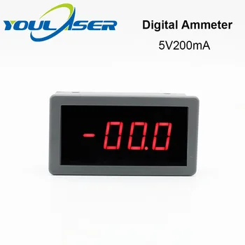 5V 200mA LED Skaitmeninis Ammeter Įtampa Srovės Matuoklis Volt Detektorius Testeris Stebėti Skydelis Co2 Mašina Maitinimo Sistema
