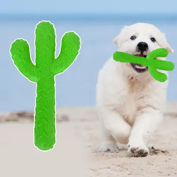 Pet Patvarus Šunį Kramtyti Žaislus Netoksiška Kaktusas Gumos Naminių Žaislų, Agresyviai Chewers Mažas Vidutinis Didelis Šuo Mokymo Kramtyti