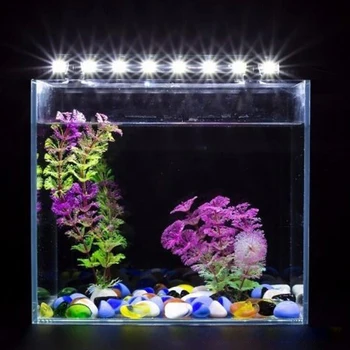 LED Akvariumo Apšvietimą Vandeniui Žuvų Bakas Šviesos Amfibijas Naudoti Panardinami
