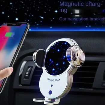 Žvaigždė automobilių navigacijos oro išleidimo siurbtukas mobilųjį telefoną, automobilio savininkas specialios naujus moteriškus papuošalus