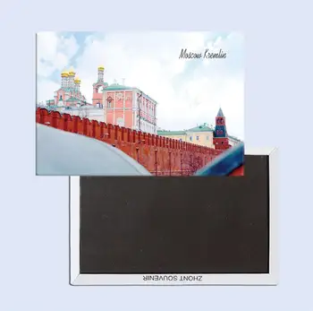 Maskva, Kremliaus 25212 metalo šaldytuvas magnetas namų reikmenys suvenyras, dovana