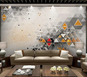 Individualizuotos fono paveikslėlį 3D paprasta pilkos spalvos tinklelis fono sienos