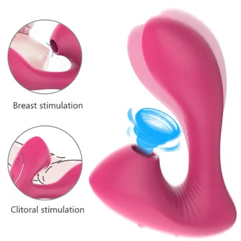 Čiulpti klitorio vibratorius Čiulpti Makšties belaidis vibratorius G-spot Klitorio Stimuliatorius, Oralinis Seksas Siurbimo Erotinis Sekso Žaislai Moteris