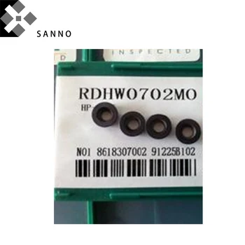 10Piece / box Aukštos kokybės RDEW0702MO HP-7025 R3.5 frezavimo įdėklai apvalios formos cnc pjovimo įrankis įdėklai