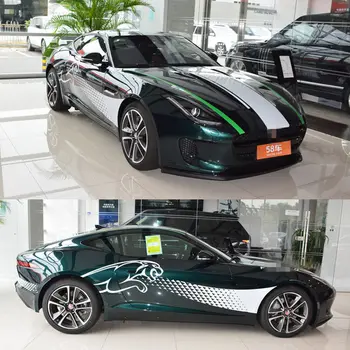 Automobilių lipdukai Jaguar F-TYPE kūno papuošalai XE XKR lenktynių versija modifikuotų asmeninį užsakymą lipdukai XFL automobilių sporto lipdukai